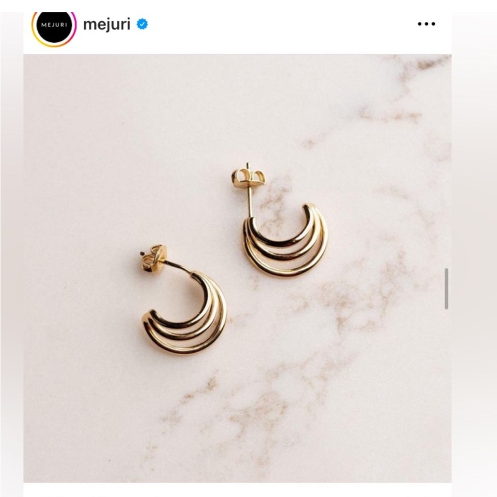 Mejuri Assembly Hoop Earrings